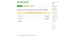 Desktop Screenshot of msdiff.com